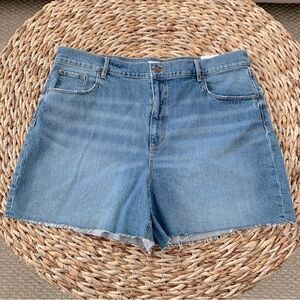 LOFT The 90’s Denim Short 34/18